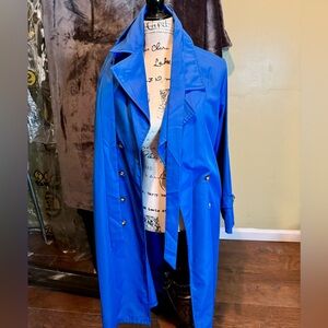 #JUSTIN #Autumn SHEIN Women’s Trench Coat Blue Size L